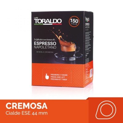 150 cialde Toraldo cremosa