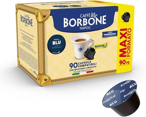 Dolce Gusto 90 capsule Borbone blu