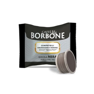 Espresso Point 100 capsule Borbone nero