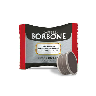 Espresso Point 100 capsule Borbone rosso